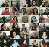 FOTO: rostros de mujeres solidarias
