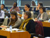 Audiencia en el Parlamento Europeo sobre discriminacin y gitanos en Europa organizada por AI y la FSG, como lder de la ERPC