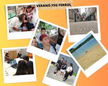 Resumen de las actividades de verano realizadas en FSG Ferrol con nuestro alumnado Promociona y Promociona T