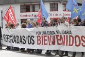 Gijn acogi una manifestacin de solidaridad con los refugiados sirios, donde particip FSG y EAPN Asturias