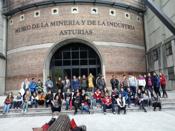 El alumnado de los programas educativos de FSG Asturias visita el Museo de la Minera y la Industria de la regin