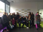 Las alumnas del Sara Rom visitan la Escuela de Empresarias y Emprendedoras de Asturias