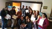 14 jvenes de etnia gitana recogen sus diplomas del Programa Aprender Trabajando en Asturias