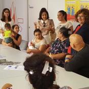 Visita de la Consejera de Ciudadana y Derechos Sociales del Gobierno de Aragn a la FSG