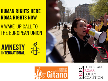 The FSG joins Amnesty International in Brussels to urge the EU to end discrimination towards Roma