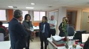 Visita del Conselleiro de Poltica Social a la sede de FSG Vigo