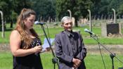 Traduccin del discurso del sobreviviente del Holocausto Raymond Gureme y su nieta Marina Hageman (2 de agosto 2016)