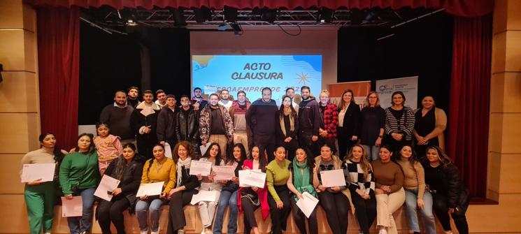 FSG Asturias clausura 2 edicin del “Proyecto para la mejora de la cualificacin de la juventud gitana que se dedica a la venta ambulante-Mercaemprende”