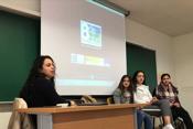 Participacin de alumnas Promociona en un foro-debate sobre estereotipos, prejuicios y medios de comunicacin en la Universidad de Len<br>