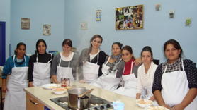 Food workshop in FSG Sestao