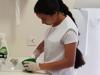Dara Navarro Vargas, alumna Promociona de Huelva en actividad de Mentoring, Tcnico de higiene bucodental.