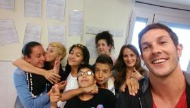 Selfie en aula Promociona de Castelln
