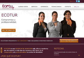 Un servicio profesional de azafatas con una cartera de ms de 200 empresas. Su nueva web: www.ecoturazafatas.es