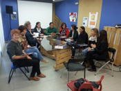 Visita de profesionales del Servicio de Empleo de Rumana a la FSG Pontevedra