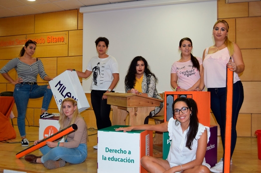 Voluntarias del Grupo de Embajadoras por la Educación