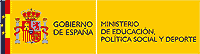 Logo Gobierno de España, Ministerio de Educación, Política Social y Deporte