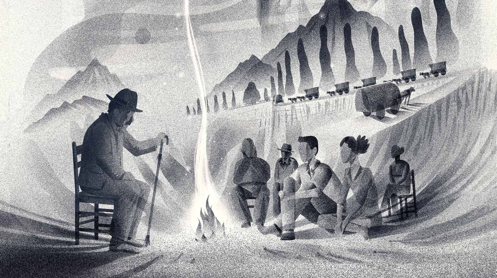 ilustracion exilio gitanos Espaa
