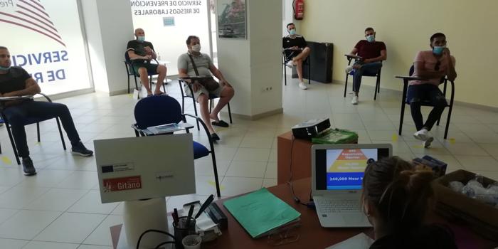 FSG Badajoz imparte el curso para la obtención de la Tarjeta profesional de la construcción (TPC) metal