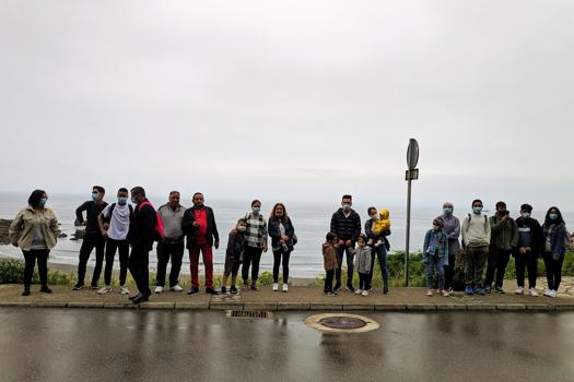 Los participantes del Programa Promociona Oviedo y el Programa Rroma/Gitanos del Este visitan el Museo de La Mina de Arnu