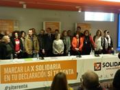 La Plataforma de ONG de Accin Social presenta la campaa “X Solidaria” 2016 