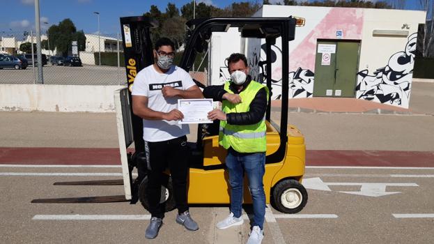 Curso de carretillas elevadoras en San Javier (Murcia)