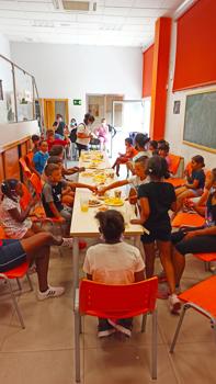 Una nueva edicin del Campamento Urbano de Verano Caixa Proinfancia en FSG Villaverde