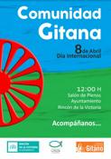 El Consistorio del Rincon de la Victoria (Mlaga)  acoger el prximo 8 de abril una jornada con acciones para visibilizar la realidad de la comunidad gitana en la que colaborar la FSG de Mlaga