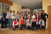 Imagen de grupo en el casting de Len