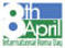 Logotipo 8th April (english)