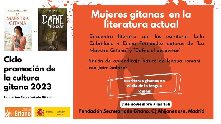 Ciclo de promoción de la cultura gitana: encuentro literario ...