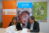 Firma del convenio entre la FSG y Unicef