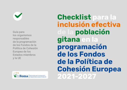 Guía de la Red EURoma sobre la inclusión de la población gitana en el FSE+ y el FEDER