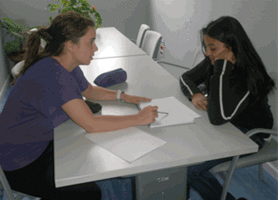 Tutoría individualizada con alumna Promociona