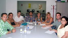 Instantánea de la reunión en León