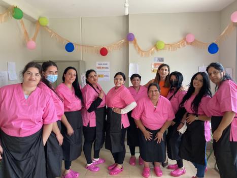 Alumnas del programa Sara Rom de FSG Ourense en Maceda finalizan sus prcticas