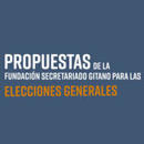 Propuestas electorales de la Fundación Secretariado Gitano en el programa de radio Gitanos de RNE