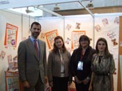 Los Prncipes visitan el stand de la FSG en XII Congreso Estatal de Voluntariado