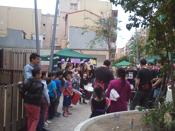 Participacin con el grupo de refuerzo educativo de “Proinfncia” en la fiesta de la “Diverfesta” del barrio de “La Salut” de Badalona (Barcelona)