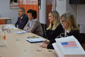 La Fundación Secretariado Gitano recibe a la nueva agregada cultural de la Embajada de EEUU en España