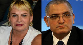 Soraya Post y Damian Draghici