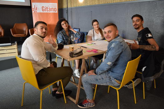 We work towards the integral promotion of the Roma community