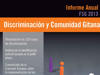 Portada del Informe de Discriminacin y comunidad gitana 2013