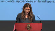 Sara Gimnez de la FSG en el 40 aniversario de la aprobacin de la Constitucin por las Cortes