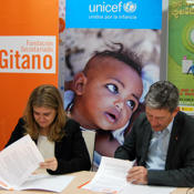 La Fundacin Secretariado Gitano y UNICEF Espaa firman un acuerdo que permitir conocer a fondo la situacin educativa del alumnado gitano espaol en educacin secundaria