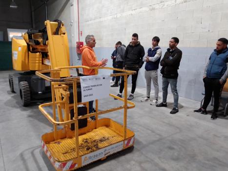 Formación de altura dentro del programa ACCEDER de FSG Vigo