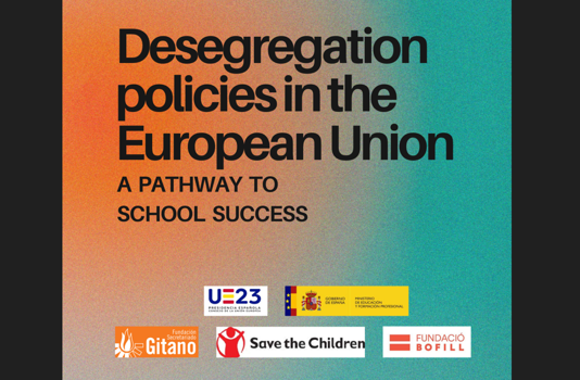 Social organisations call on the European Union to develop an urgent strategy to combat school segregation