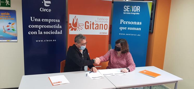 Acuerdo de colaboración en materia de formación y empleo entre FSG Asturias y Clece