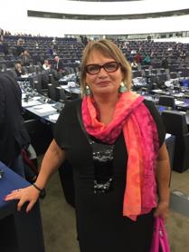 MEP Soraya Post in the October-EP-Plenary