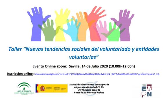 FSG Almera participa en el Taller Nuevas tendencias sociales del voluntariado y entidades voluntarias.