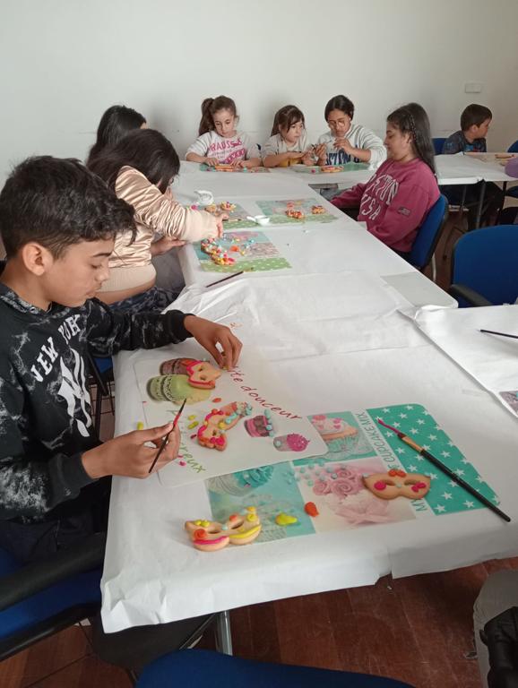 Actividad de repostera por Carnaval en FSG Luanco